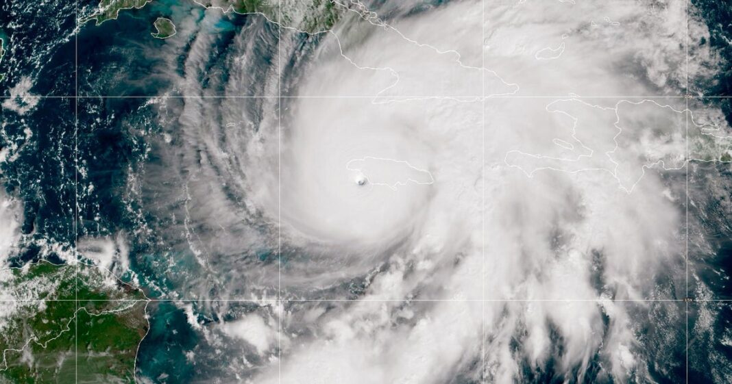 Hurricane Melissa whips Jamaica with violent winds, heavy rain before heading toward Cuba