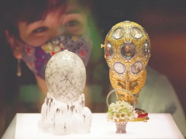 Faberge’s ‘Winter Egg’ prepares for auction
